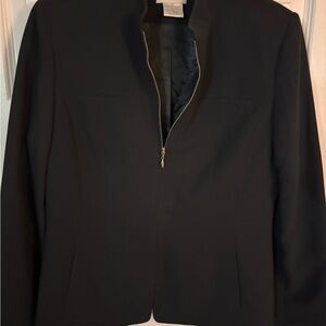 Worthington Black Women's Blazer with Zipper